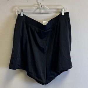 Black Women's Swim Short
